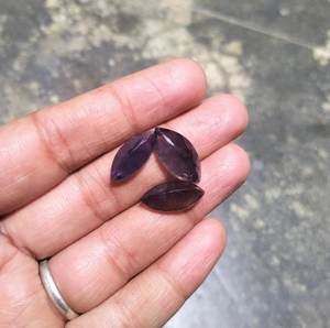 Iolite Marquise Corte facetado Piedras preciosas sueltas Hecho a mano Mejor calidad Juego de 3 piezas - Product Image 3