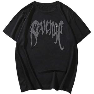 Chemises lourdes de haut rang chemise de luxe impression personnalisée meilleure maquette chemises surdimensionnées à col rond pour unisexe. - Product Image 1