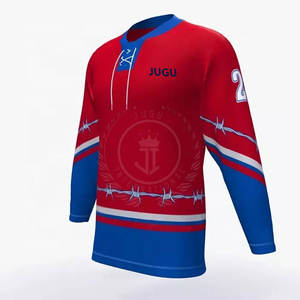 Jersey de Hockey sobre Hielo Personalizado con el Mejor Diseño de 2025, Profesional, de Alta Calidad, 100% Poliéster Transpirable - Product Image 3