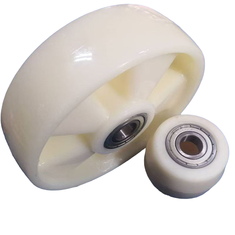 Factory Direct Supply Hot Selling Latest Design Iron Standard Solid Firm Tread Replacement Accessories Electric Caster Wheel No