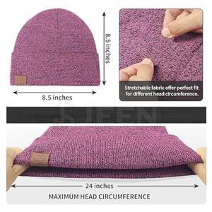 Gorro de Punto Acrílico 100% de Alta Calidad OEM, Gorro de Invierno Personalizado con Bordado, Gorro Cálido con Logotipo Personalizado, Disponible en 25 Colores - Product Image 4