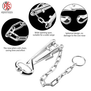 Sujetador de toros de alto rendimiento con cadena, equipo de manejo de animales de acero inoxidable, sujetador de toros con cadena - Product Image 3