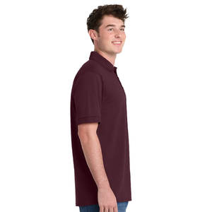 Camiseta Polo de Manga Corta de Poliéster con Logotipo Personalizado al por Mayor, Camiseta Polo de Trabajo para Hombre - Product Image 3