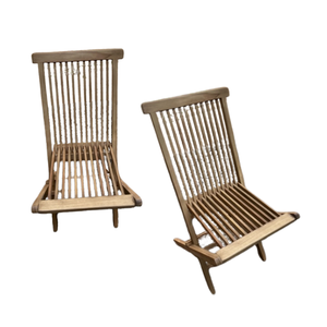 Hot Selling <b>Outdoor</b> <b>Furniture</b> Teak Wood Water Base Garden Folding Chair Garden Chair Eco-Friendly - Product Image 4