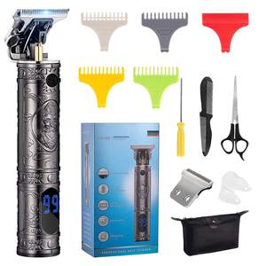 Cortadora de Pelo Profesional Recargable Inalámbrica para Hombres, Recortadora de Precisión con Cuchilla en T de Cero Espacio, Batería para Barberos RV - Product Image 3