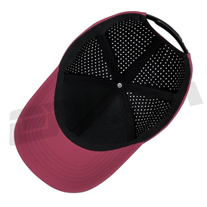 หมวกเบสบอลสำหรับทุกเพศดีไซน์ตัดผ้าซับเหงื่อปรับสายได้น้ำหนักเบาใส่ได้ดูสปอร์ตระบายอากาศสวมใส่ได้ทุกวัน - Product Image 4