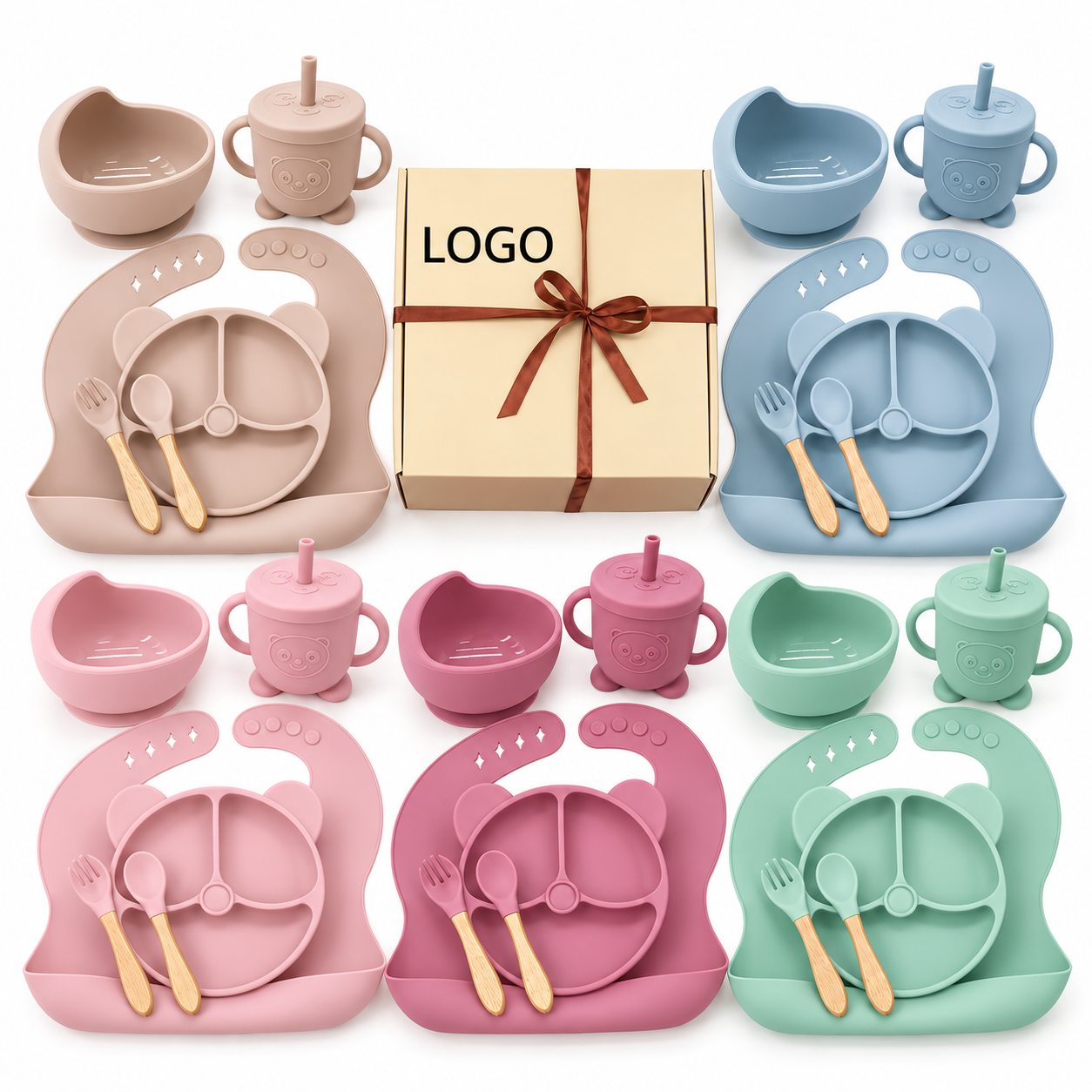 BPA Free Silicone Suction Plate