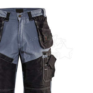 Pantalon de vêtements de travail de sécurité en coton lourd personnalisé personnalisé avec flash LED ANSI classe 1 OEM Service de logo personnalisé - Product Image 5