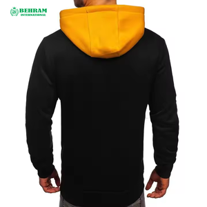 Sweat à capuche vierge en nylon/coton, molleton/french terry, coupe classique, pour homme, épais, séchage rapide, respirant, hiver - Product Image 6