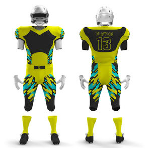 Impression par sublimation Bonne qualité Meilleur design Uniforme de sport pour homme Hauts de football américain Maillot de football américain pour homme - Product Image 1