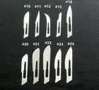 Ensemble de lames de scalpel chirurgical DAUD MED INTERNATIONAL, tailles # 10/ # 11/ # 15/ # 21/ # 22/ # 24 instruments manuels en acier inoxydable stérilisés pour - Product Image 3