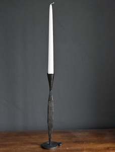 <b>Black</b> Iron Tapered <b>Candle</b> Holder Hand Forged <b>Black</b> Rustic Metal Rustic Metal Metal Holder Decorate Home Festive Hotel Restaurant - Product Image 4