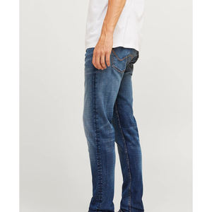 <b>Men's</b> Casual Straight <b>Jeans</b> Denim Pants Distressed Spring Autumn Stretch Oversized <b>Wide</b> <b>Leg</b> Vintage Plus Size Baggy Denim OEM - Product Image 4