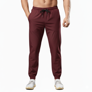 Men's Eco-Friendly <b>Waterproof</b> Breathable Mid Waist Sporty <b>Cargo</b> <b>Pants</b> with Multi-Pockets 100% Polyester Fabric - Product Image 3