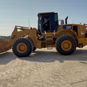 Cargadora de Ruedas CAT 966H Usada con Rendimiento Estable, Maquinaria de Movimiento de Tierras Usada, Cargadora Grande en Venta - Product Image 6