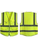 เสื้อกั๊กสะท้อนแสงเสื้อกั๊กนิรภัยพร้อมโลโก้เสื้อกั๊กสะท้อนแสงแถบสะท้อนแสงความสว่างสูงผลิตจากโรงงาน - Product Image 6