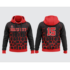 Sublimación 100% Sudaderas con capucha de algodón para hombres Tela transpirable ligera Diseños de equipo personalizados y sudaderas con capucha deportivas de uso casual - Product Image 5