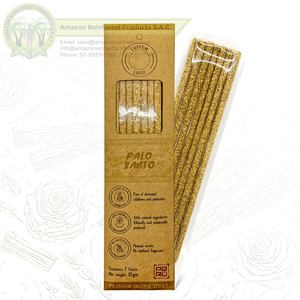ธูป Palo Santo. คุณภาพพรีเมี่ยมกล่อง x 7หน่วยโลโก้ที่กำหนดเอง100% ที่เป็นธรรมชาติทำด้วยมืออินทรีย์ยั่งยืน - Product Image 6