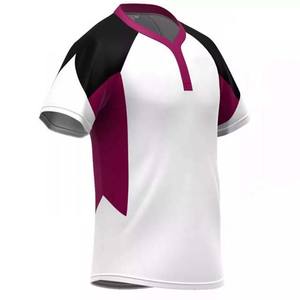 Maillots de rugby personnalisés OEM pour hommes, design sur mesure, manches courtes, respirants, grandes tailles, sublimation, ensembles uniformes de ligue sportive variés - Product Image 2
