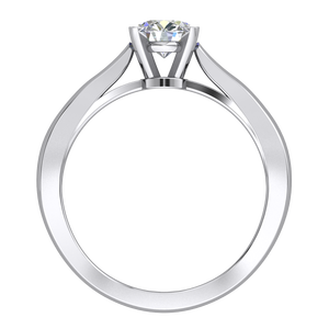 Bague Classique Élégante pour Femme en Or 9K avec Diamant de Laboratoire de 0,75 Carats, Clarté VS, Couleur EF, Taille Brillant, Certifié IGI - Product Image 3