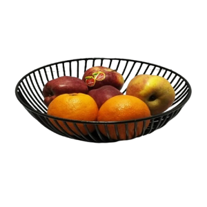 Corbeille à fruits en métal à un seul niveau, style européen classique, polyvalente pour hôtel et salon - Product Image 1