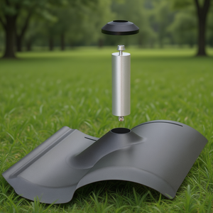 ระบบติดตั้งแผงโซลาร์เซลล์แบบชิ้นเดียว Pegasus Solar S-Tile Flashing พร้อมเสาและปลอก EPDM - Product Image 3