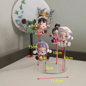 Artfulcosmos Acrylic <b>Display</b> <b>Stand</b> 1 Tier Polished Finish Freestanding for Garment <b>Displays</b> Indoor Use - Product Image 5