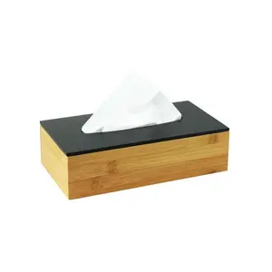 高品质木质纸巾盒定制尺寸形状批发供应商天然相思木纸巾盒