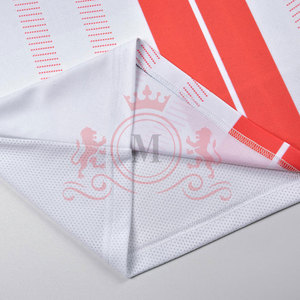Camiseta de Fútbol para Hombre, Blanca con Rayas Naranjas, Manga Corta, Cuello Redondo, Poliéster que Absorbe la Humedad, Ajuste Atlético, para Todas las Temporadas - Product Image 5