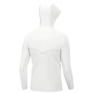 Sweat à capuche de pêche à manches longues pour hommes à séchage rapide et imperméable 100% polyester - Product Image 2