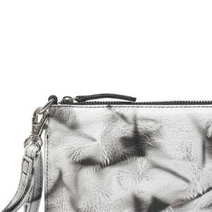 Sac en cuir véritable Tie Dye de style bohème de qualité supérieure noir blanc motif géométrique plein grain Rivet Top fournisseur indien - Product Image 4