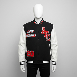 Customized Kids Boy Sport Winter Autumn Varsity <b>Children</b> Boys Bomber Custom Kids Wholesale Baseball Varsity Letterman Jacket - Product Image 1