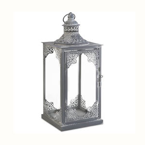 Portavelas decorativo de Metal marrón Ramadán más vendido, linterna, decoración de jardín, farolillos, portavelas para uso en interiores - Product Image 6