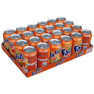 Fanta Exotic 330ml / น้ําอัดลม Fanta / Fanta โซดา แพ็ค 24X330ml กระป๋องทุกรสชาติ