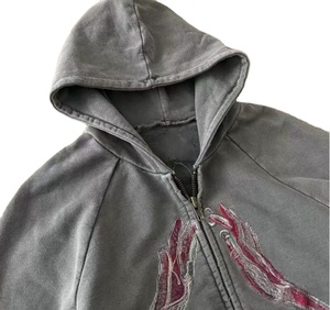 Top Trending totalmente personalizado nuevo sudaderas con capucha hombres sudaderas con capucha 2024 hombres ropa Casual último estilo Zip up sudaderas con capucha - Product Image 3
