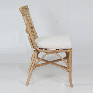 Retrospective Outdoor <b>Garden</b> Teak Dining Chair Half-Polished Natural <b>Wood</b> Eco-Friendly Patio Cafe Resort Park Use - Product Image 3