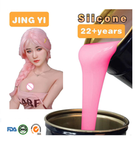 Caoutchouc de silicone liquide de haute qualité pour la fabrication de jouets sexuels, dildos, poupées en silicone de qualité alimentaire, faux seins naturels