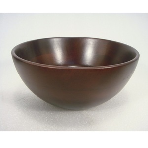 Bol de service en bois fabriqué à la main en bois naturel, parfait pour les salades, les collations aux fruits - Product Image 4