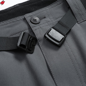 Polyester Tactical Cargo Pants Waterproof Softshell Trekking Jogger <b>Fleece</b> Pants Outdoor Climbing Pants <b>Trousers</b> - Product Image 2