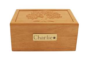 Urnas de Cremación para Mascotas con Diseño de Árbol de la Vida, Urna Grande para Cenizas de Perro Adulto - Product Image 4