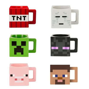 Tasse en céramique 3D faite à la main 12 cm, design nordique moderne, passe au lave-vaisselle et au micro-ondes, capacité 600 ml, idéale pour les cadeaux - Product Image 1
