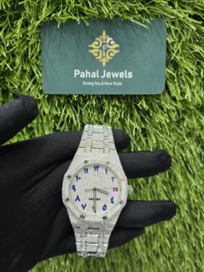 Relojes Mecánicos de Lujo Modernos con Diamantes Moissanite, Elegantes Relojes Antiguos con Movimiento de Cuarzo, Cristal de Alta Calidad, Puntero de Acero Inoxidable - Product Image 2