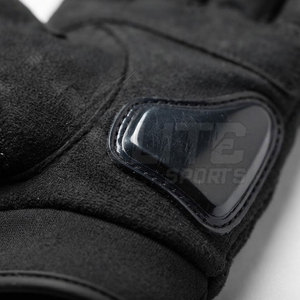 Heavy Duty Winter Riding Leather Motorbike <b>Gloves</b> Reinforced Finger Areas Perforated Panels Wrist Strap Waterproof <b>Touchscreen</b> - Product Image 5
