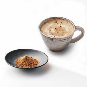 Poudre de latte sans caféine aromatisée au kinako de haricots noirs 100g Japon - Product Image 3