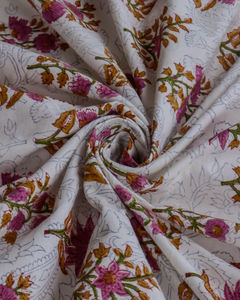 Hand <b>Block</b> Printed Cotton Bedsheet | Floral Indian <b>Bed</b> Sheet | Handmade Bedding for Wholesale - Product Image 4