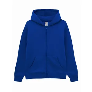 Felpa con Cappuccio e Zip Vega per Bambini, Felpe Promozionali per Merchandising - Product Image 6