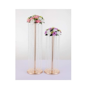 Pièce maîtresse de vase à fleurs en acrylique Pièce maîtresse de taille et de forme personnalisées pour mariage et décoration de la maison - Product Image 5