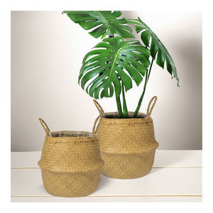 Vietnam SF2039 organisateur de bureau en rotin de bambou naturel conception fonctionnelle flexible durable écologique jacinthe d'eau jonc de mer - Product Image 1