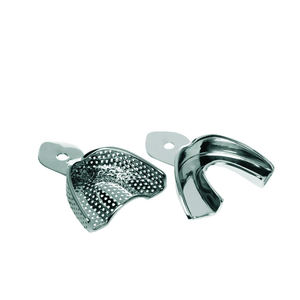 Bandejas de Impresión de Acero Inoxidable para Uso Quirúrgico Dental, Instrumento Manual para Dentistas con Diseño Perforado, Narham Enterprises - Product Image 2
