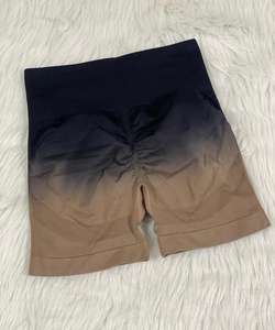 Shorts de fitness pour femmes à taille haute, qualité supérieure, personnalisables, en nylon et élasthanne, séchage rapide, respirants, extensibles dans quatre directions, taille élastique - Product Image 4
